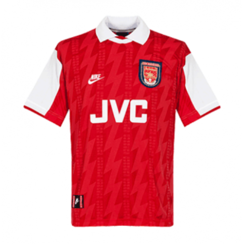 1994-96 Arsenal Retro Home Kit Soccer Jersey